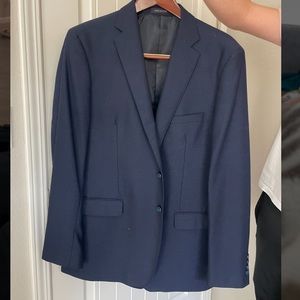 Calvin Klein Men’ suit jacket. Blue. Size 44R